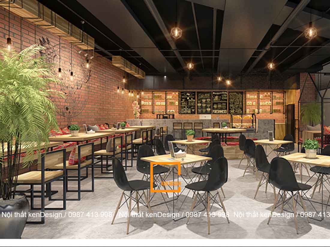 thiết kế quán cafe tại Thái Bình